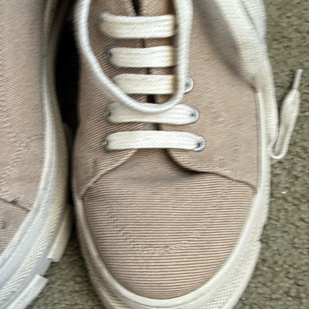 Angulus Light Brown Canvas Lace-Up Shoes - Picture 4 of 8